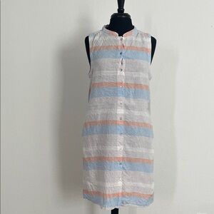 Cynthia Rowley Striped linen Dress